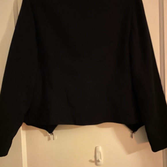 Laundry By SHELLI SEGAL Black Blazer with Zippers - Picture 2 of 5